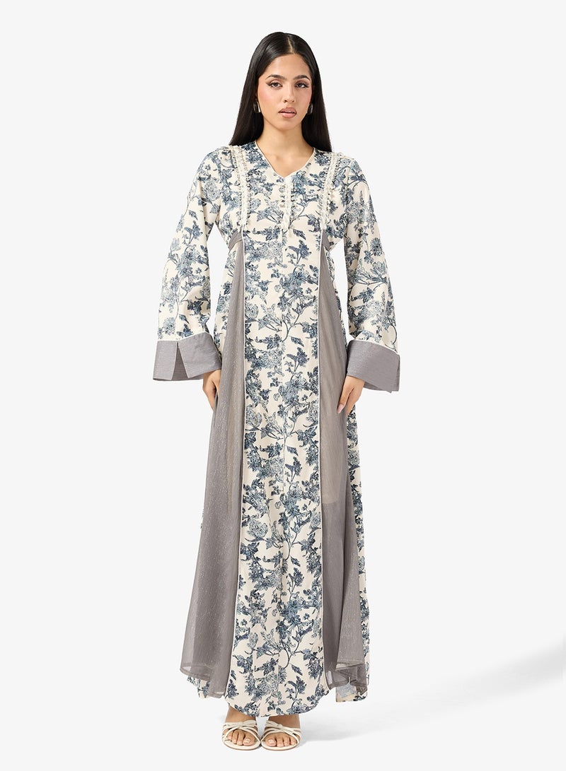 Khizana Printed Jalabiya - Image 4